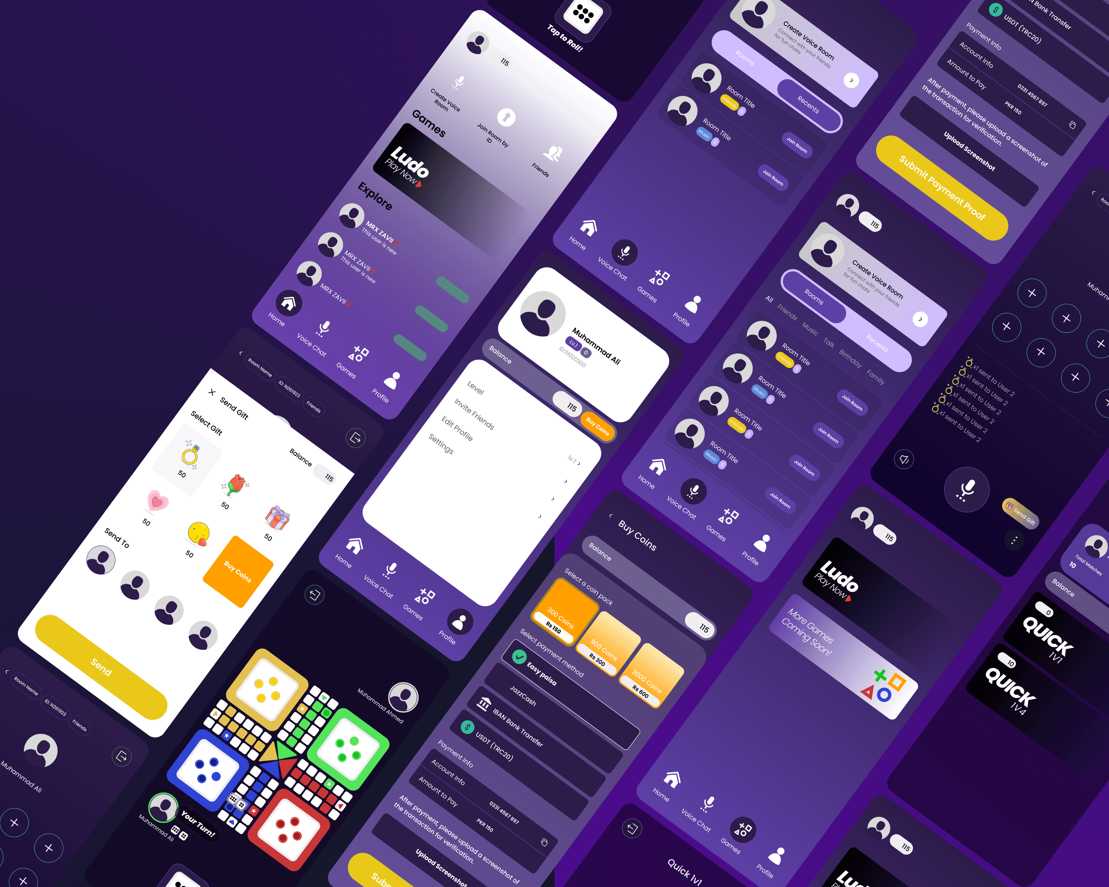 FUN4PAY Application UI/UX Design